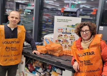 Colletta alimentare in Romania (foto G. Sponza)