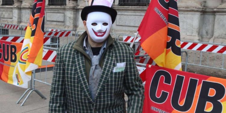 Una manifestazione della Cub (Ansa)