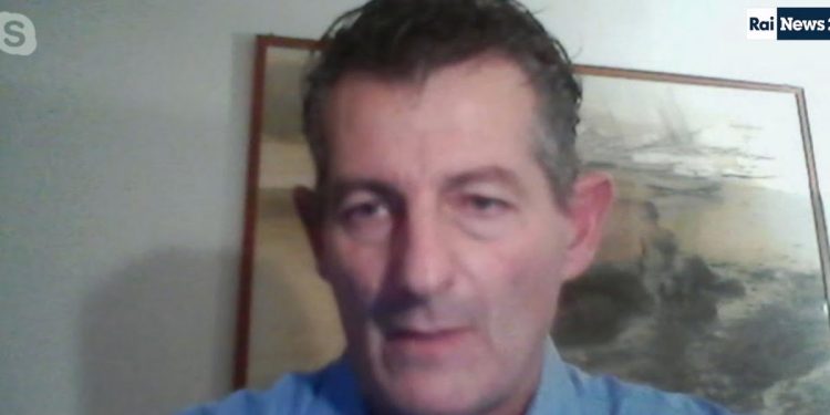 Fabrizio Licordari, presidente di Assobalneari Confindustria (screen da Rainews24)