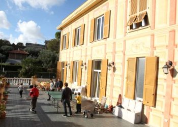 La casa di Fontana vivace a Genova