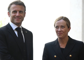 Emmanuel Macron e Giorgia Meloni (Foto: Ansa, 2023)