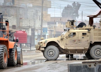 Posto di blocco nel nord della Siria (Ansa)