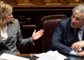 Meloni e Tajani in Parlamento