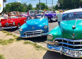 Le auto a Cuba (screen da Youtube)