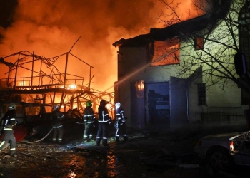 Kherson dopo raid russo