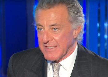 Luca Barbareschi a Domenica In Screenshot Tv