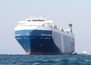 Cargo nel Mar Rosso (Ansa)