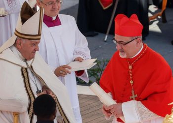Papa Francesco col Card. Pizzaballa