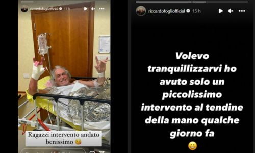 Riccardo Fogli operato, il messaggio social (Foto: Instagram)