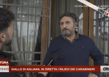 Il cognato di Alessio Cini a Ore 14