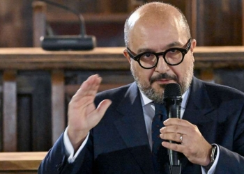 Gennaro Sangiuliano, ministro della Cultura (Ansa)