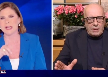 Bianca Berlinguer Alessandro Sallusti