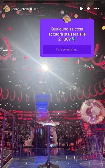 Orian Ichaku, Madre Natura Ciao Darwin 2023 (Foto da Instagram)