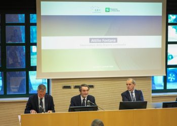 Il governatore della regione Lombardia, Attilio Fontana