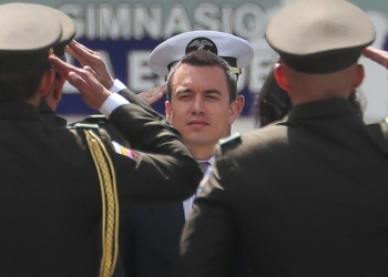 Daniel Noboa, presidente dell'Ecuador (Ansa)