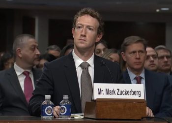 Mark Zuckerberg, screen Youtube