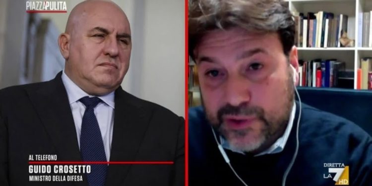 Telefonata di Crosetto a PiazzaPulita