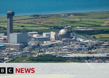 Il sito di Sellafield in Uk (screen da Youtube)