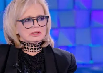 Rita Pavone a Verissimo il 2 febbraio 2024 (screenshot tv)