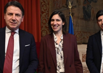 (da sinistra) Giuseppe Conte, Elly Schlein e Roberto Speranza (Foto: Ansa, 2024)