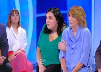 Renata e Giuseppe, scontro in famiglia a C'è posta per te 2024 (screen da TV)