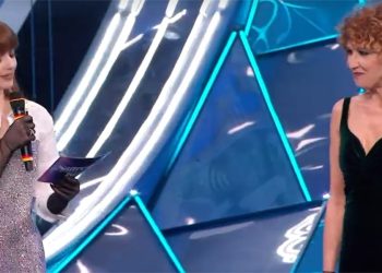 Annalisa e Fiorella Mannoia a Sanremo 2024 screenshot tv