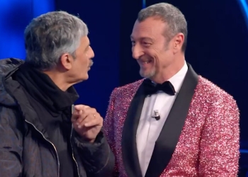 Fiorello e Amadeus, quarta serata Sanremo 2024