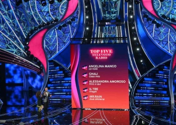 La top 5 della tera serata del Festival di Sanremo 2024