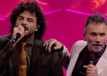 Renga e Nek nella quarta serata del Festival di Sanremo 2024