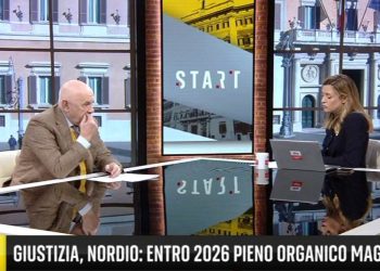 Carlo Nordio intervistato da Giovanna Pancheri (Foto: Sky)