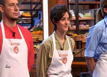 Antonio, Eleonora e Michela a MasterChef screenshot tv 2024