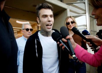 Fedez con Chiara Ferragni