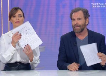 Roberta Giarrusso e Pino Quartullo a Uno Mattina in Famiglia