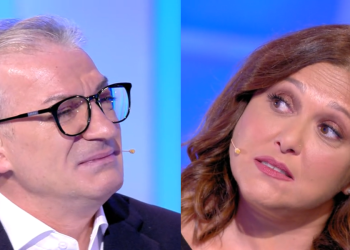 Giuseppe e Valeria C'è posta per te 2024 (screen da Tv)