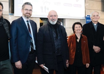 I relatori della  prima tappa del tour degli Stati Generali della Natalità