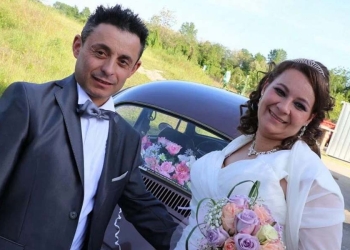 Giovanni Barreca e Antonella Salamone nel giorno del matrimonio (Foto: Facebook)