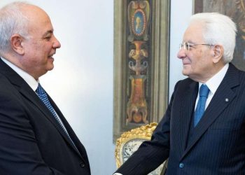 Klaus Algieri e Sergio Mattarella