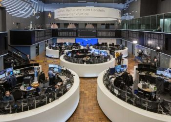 La borsa di Francoforte (Ansa)