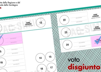 Voto disgiunto, Regionali Sardegna