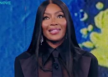 Naomi Campbell a Che tempo che fa 2024
