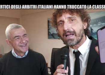 Le Iene, inchiesta arbitri: Filippo Roma con Carlo Pacifici (AIA)
