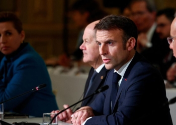 Il presidente francese Emmanuel Macron (Ansa)