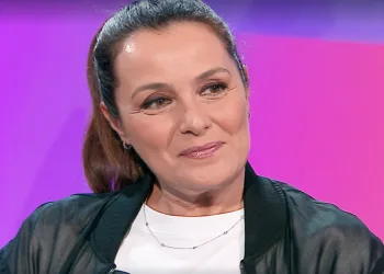 Roberta Capua a Bellamà 2024 (screen da TV)