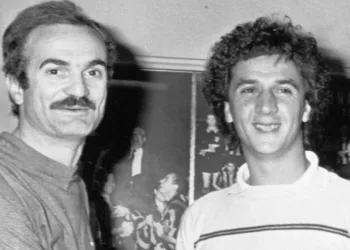 Evaristo Beccalossi (a d.) con Sandro Mazzola nel 1978 (Ansa)