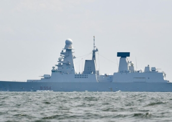 Nave Caio Duilio (Ansa)