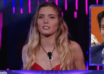 Anita Olivieri e Alessio Falsone al Grande Fratello 2024 (Foto: Screenshot)