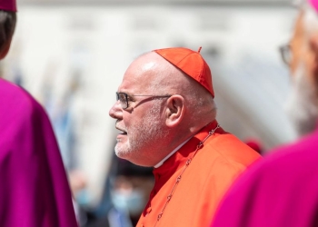 Il cardinale tedesco Reinhard Marx nel 2020 (Ansa)