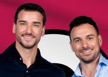 Massimiliano Carrara con il fratello Damiano