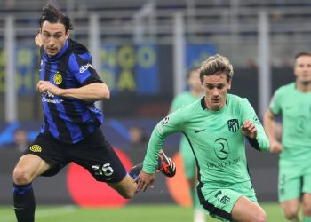 Probabili formazioni Atletico Madrid Inter: Antoine Griezmann ci sarà (Foto ANSA)