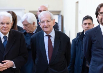 Sergio Mattarella, Luciano Violante e Fabio Vaccarono